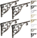 Heavy Duty 8 Inch Shelf Brackets for Stylish Home Decor
