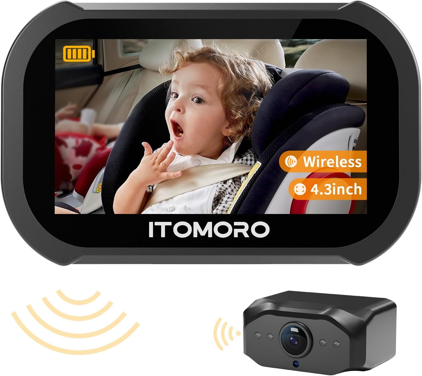 1000FT Range Night Vision Baby Car Cam