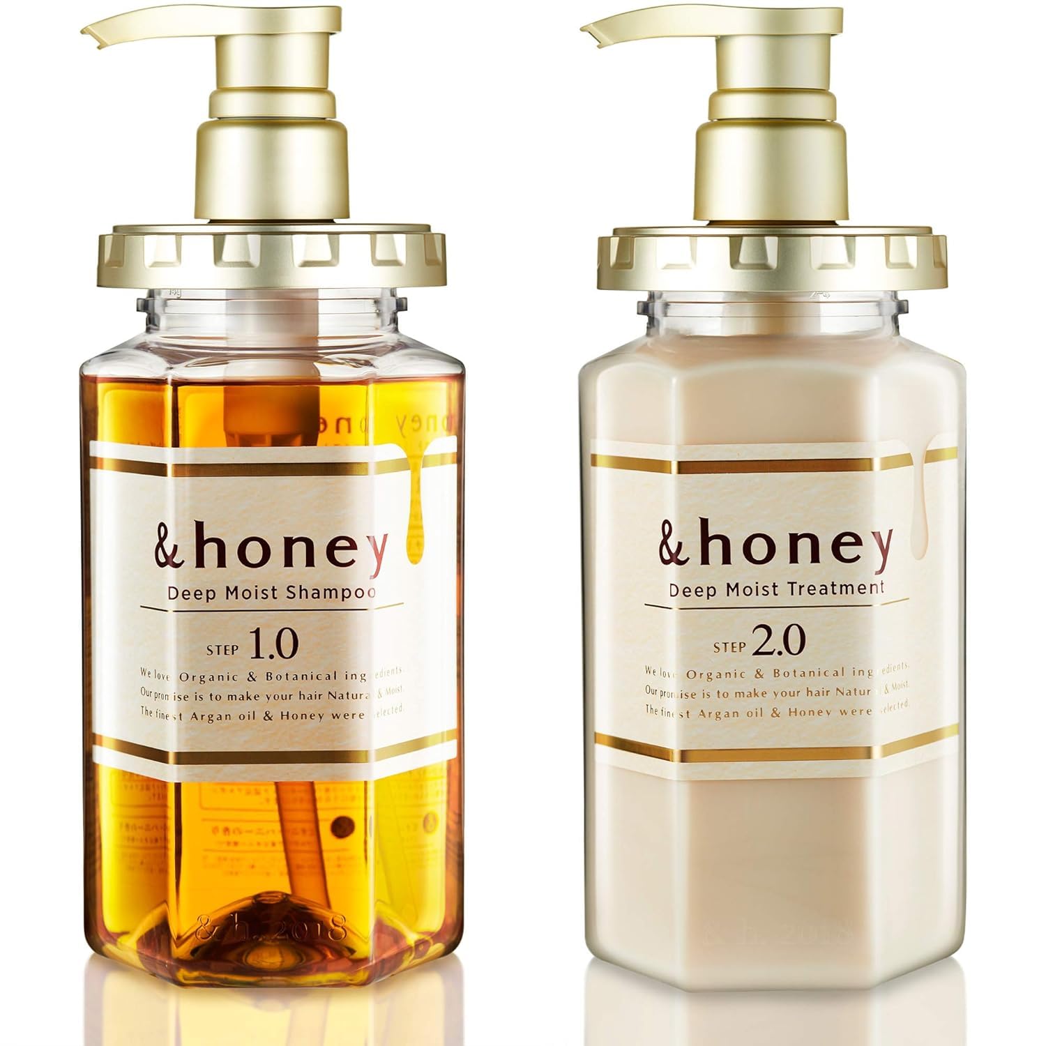 Deep Moist Shampoo and Treatment Set for Luxurious Hair Care