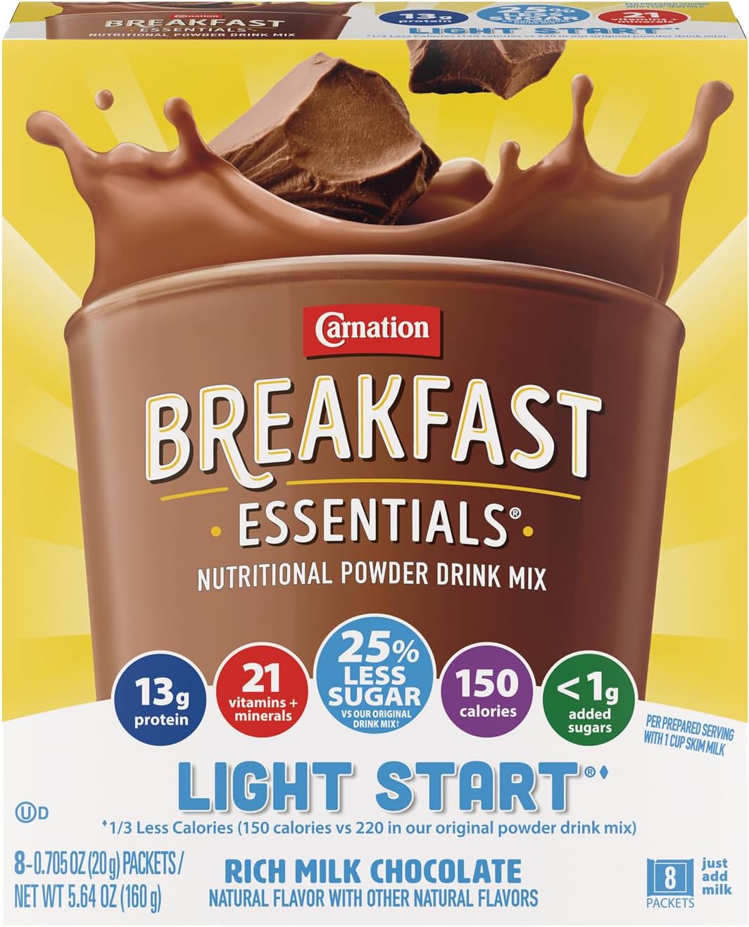 Carnation Breakfast Essentials Light Start Nutritional Drink Mix