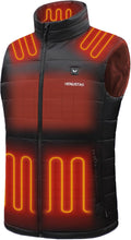 Venustas Heated Vest for Men - Lightweight Quilted Battery Heated Vest