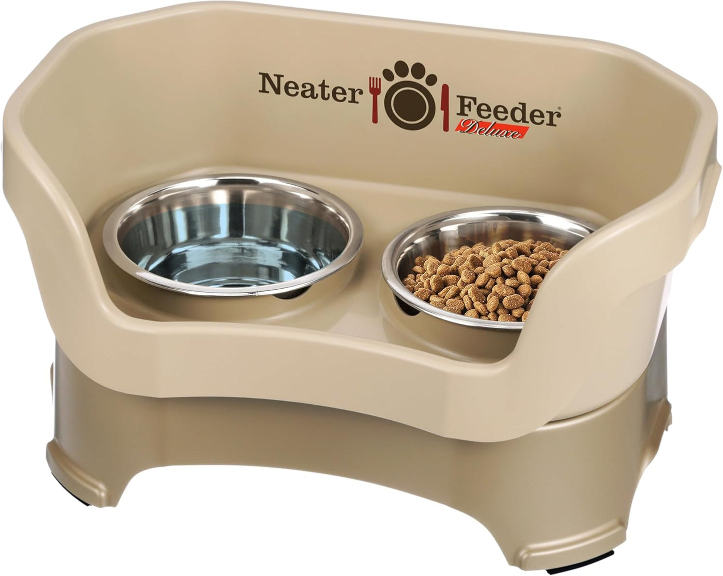 Neater Feeder Deluxe Mess Proof Dog Bowls for Medium Dogs