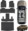Floor Mats for 2021-2025 Chevrolet Suburban 7 Seats - Precision Fit