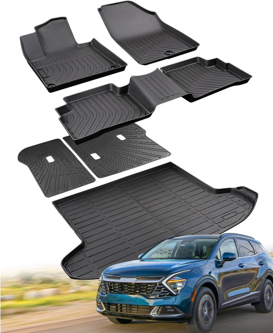 Custom Fit Kia Sportage Floor Mats & Cargo Liner for 2023-2026