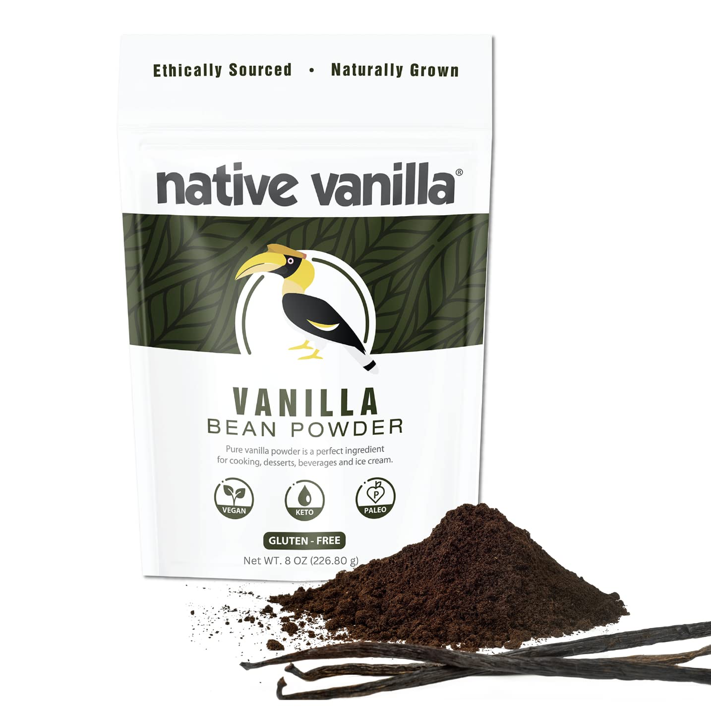 Premium Pure Vanilla Bean Powder for Cooking and Baking Needs