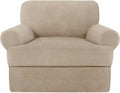 T Cushion Chair Covers with Arms Super Stretch Slipcover - Plush Fit