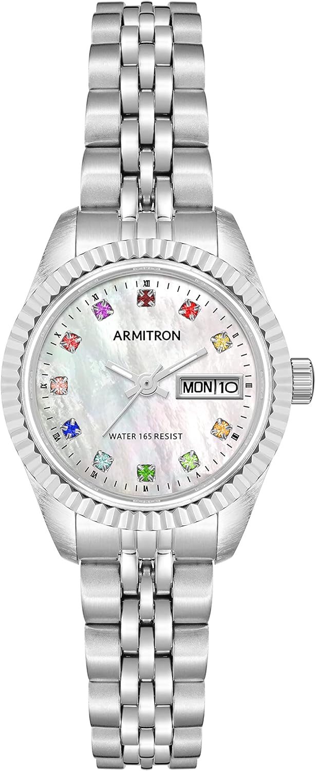 Armitron Women's Crystal Accented Bracelet Watch - Elegant Style