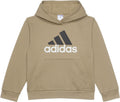 adidas Boys' Essential Hooded Pullover - Cozy Fleece Layering