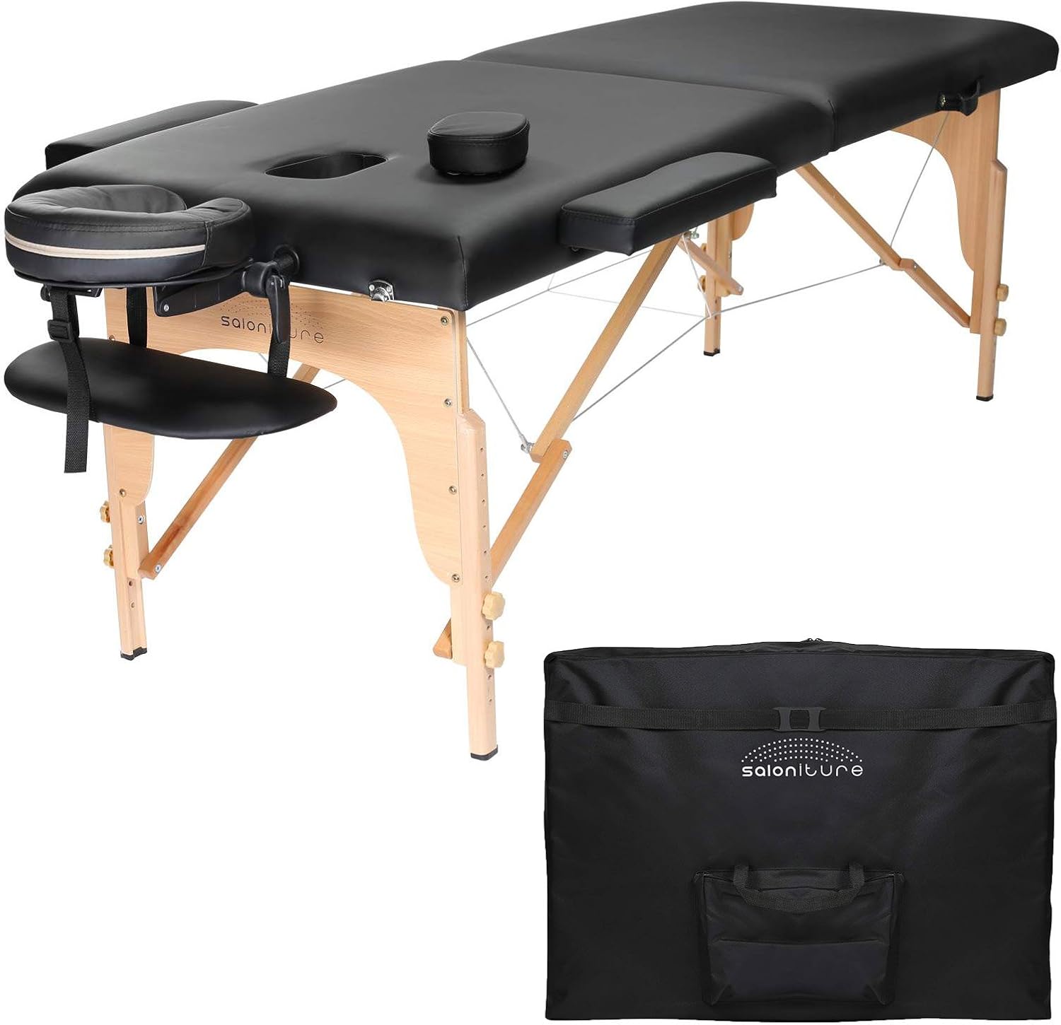 Saloniture Portable Folding Massage Table for Ultimate Comfort