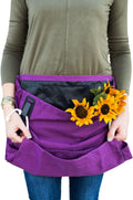 Canvas Roo Gardening Apron with Harvesting Pouch - Water-resistant