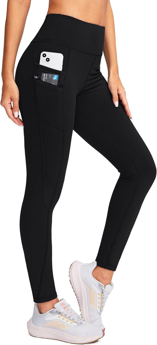 G Gradual Women's Fleece Lined Winter Leggings for Cold Weather