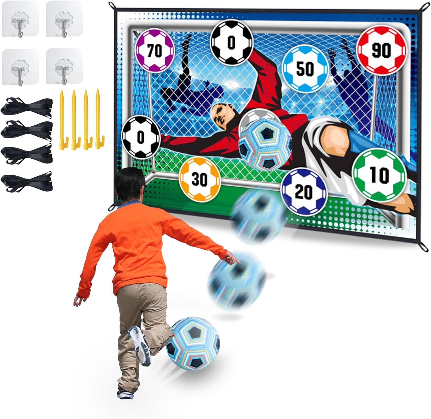 Premium Indoor/Outdoor Soccer Game Set for Endless Fun!