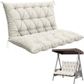 Porch Swing Cushion with Backrest 47x40 in - Thick 5in Comfort