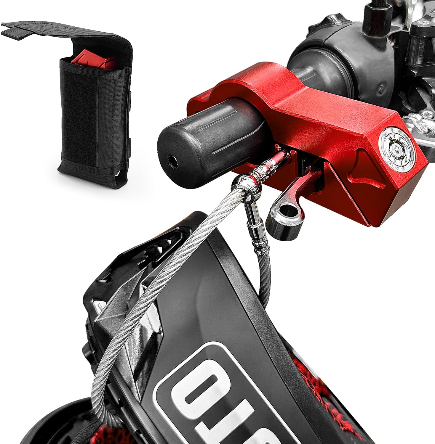 Vofstand Helmet & Handlebar Lock - Anti Theft Security