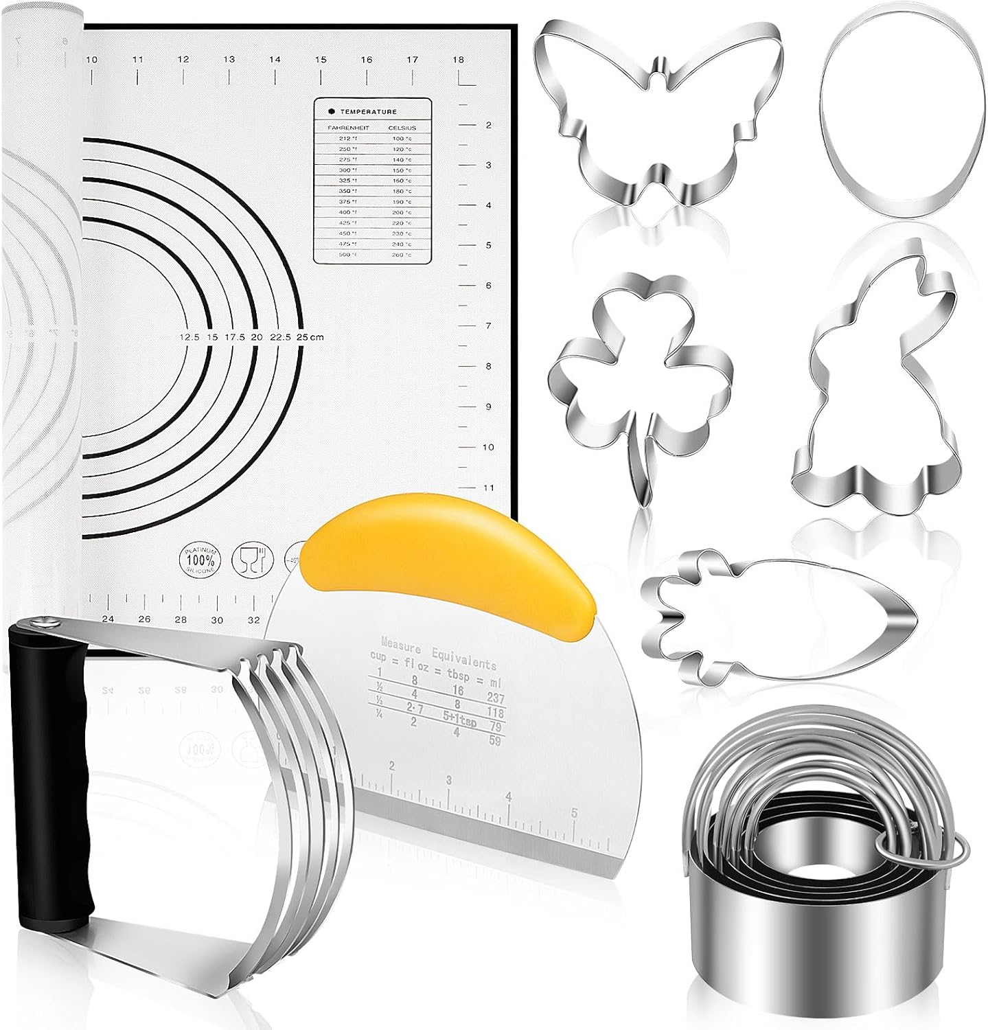 9-Piece Baking Set for Perfect Pastries