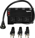 Legrand OnQ Media Enclosure Power Strip - Optimized Cable Management