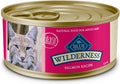 Blue Buffalo Wilderness Salmon Pate Grain-Free Cat Food 24 Cans