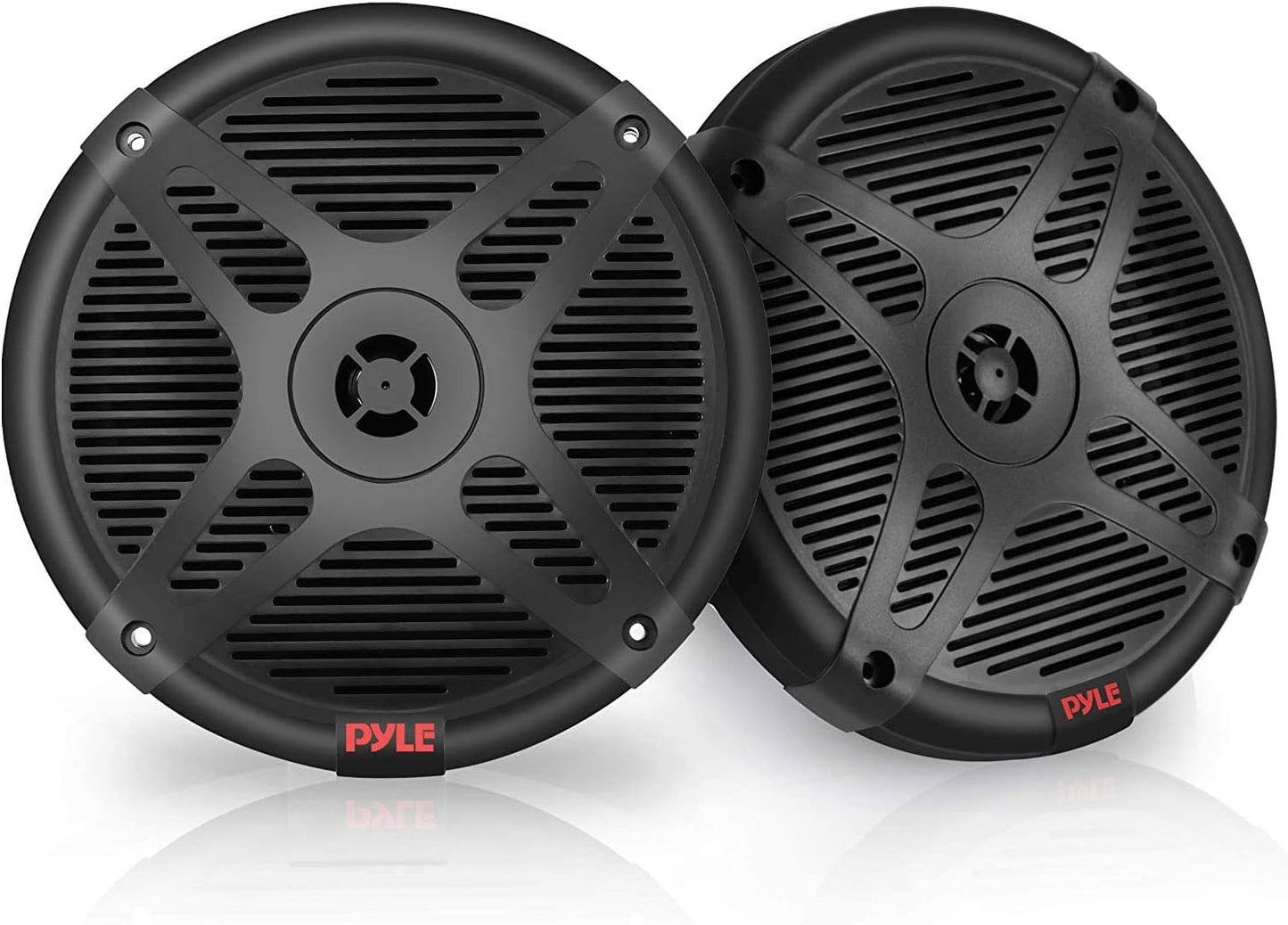 Pyle 6.5 Inch Bluetooth Marine Speakers for Outdoor Audio