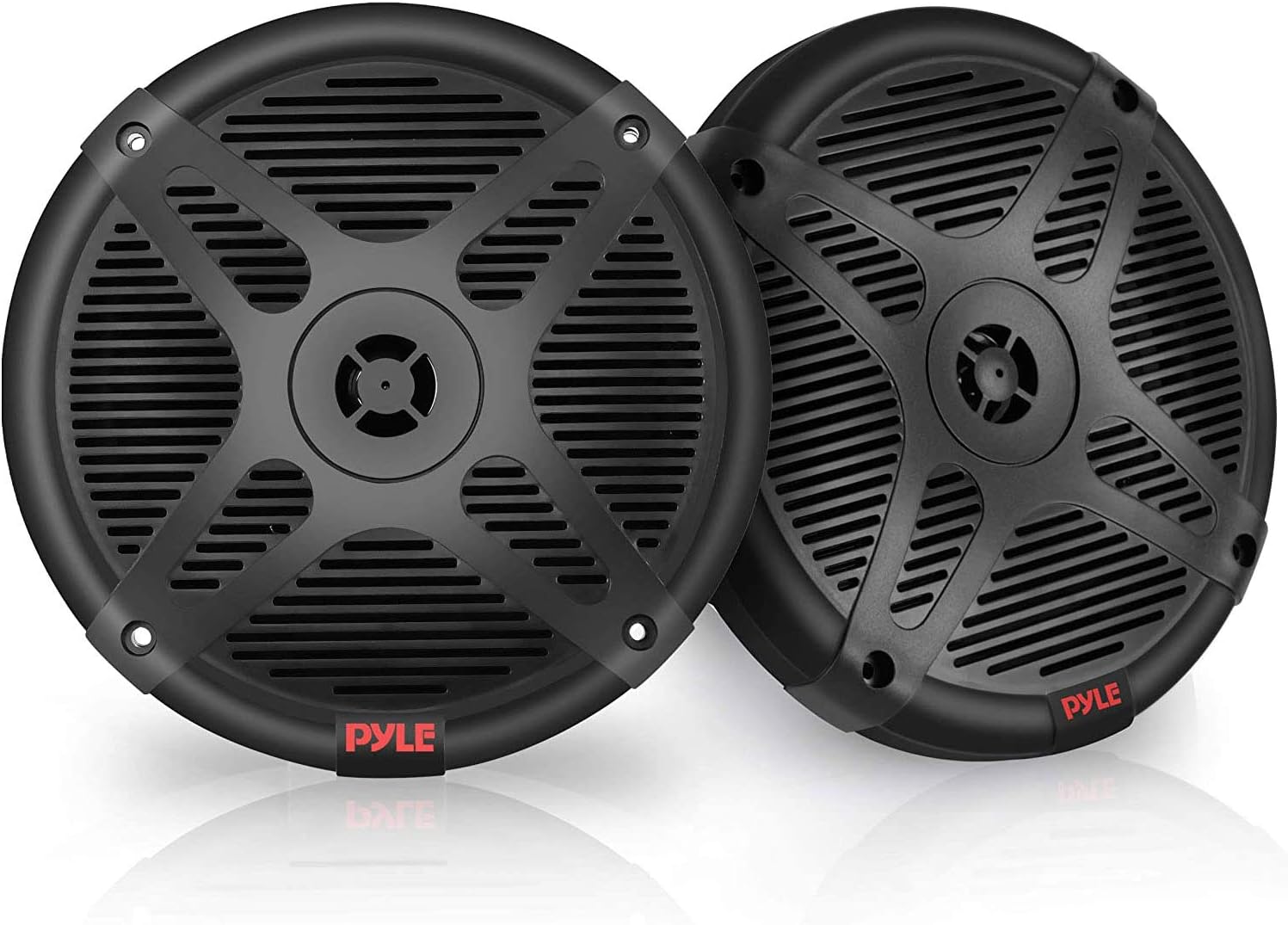 Pyle 6.5 Inch Bluetooth Marine Speakers for Outdoor Audio