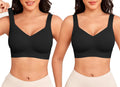 Women Wirefree Full Coverage Everyday Bra - Comfortable Support