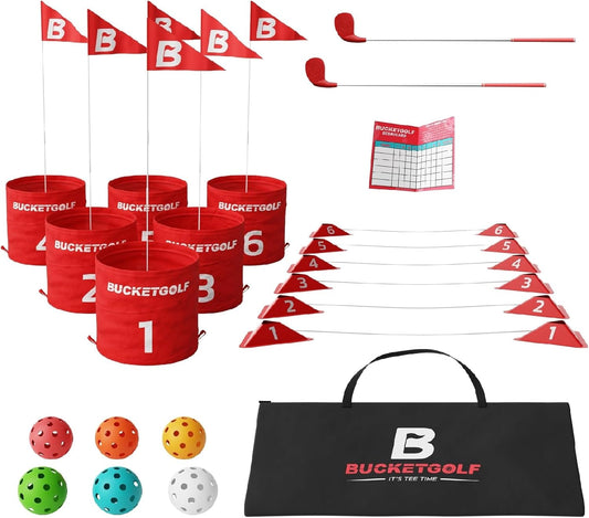 Ultimate Backyard BucketGolf Bundle - Fun for All Ages!