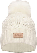 UGG Women's Cable Pom Beanie - Cozy Cable Knit Winter Hat