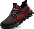Steel Toe Shoes for Men Work Safety - Lightweight Breathable