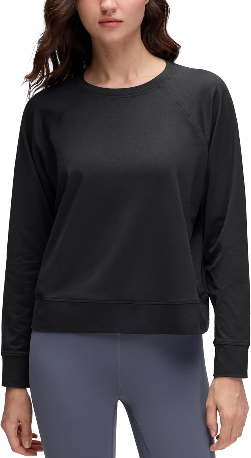 CRZ YOGA Cloud Jersey Pullover Sweatshirt for Women Review