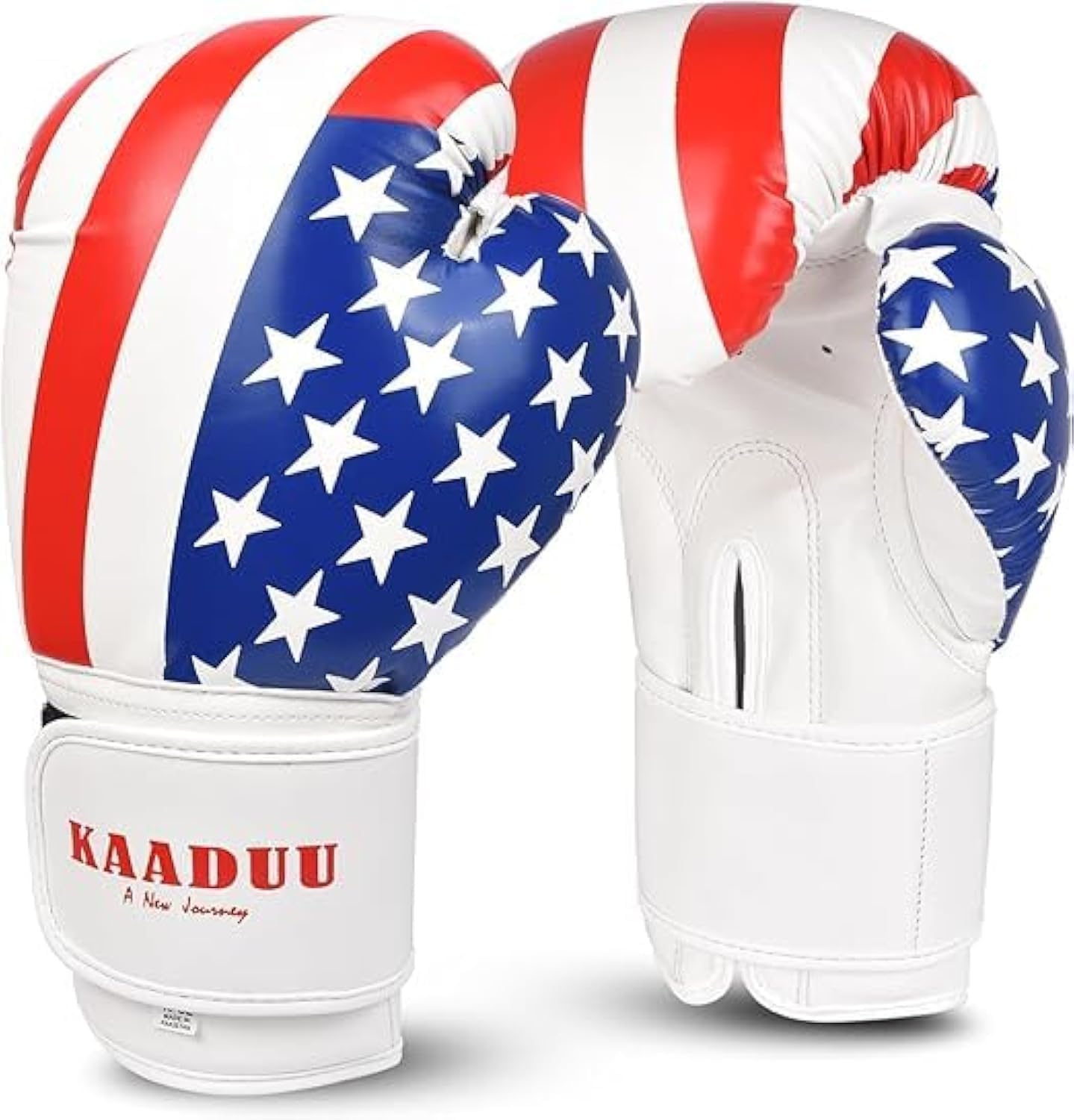 USA Flag Boxing Gloves - Heavy Bag Workout Power!