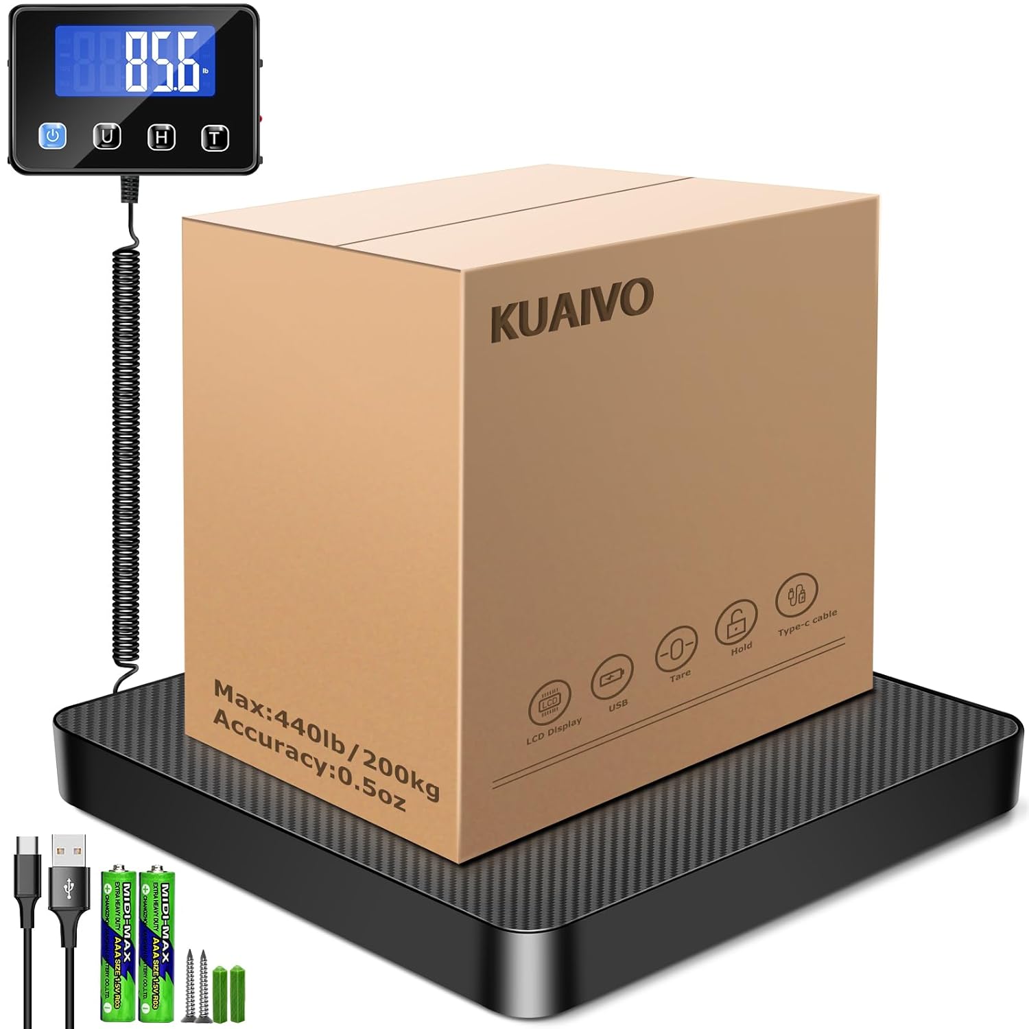 High Accurate Digital Postal Scale for Packages and Luggage