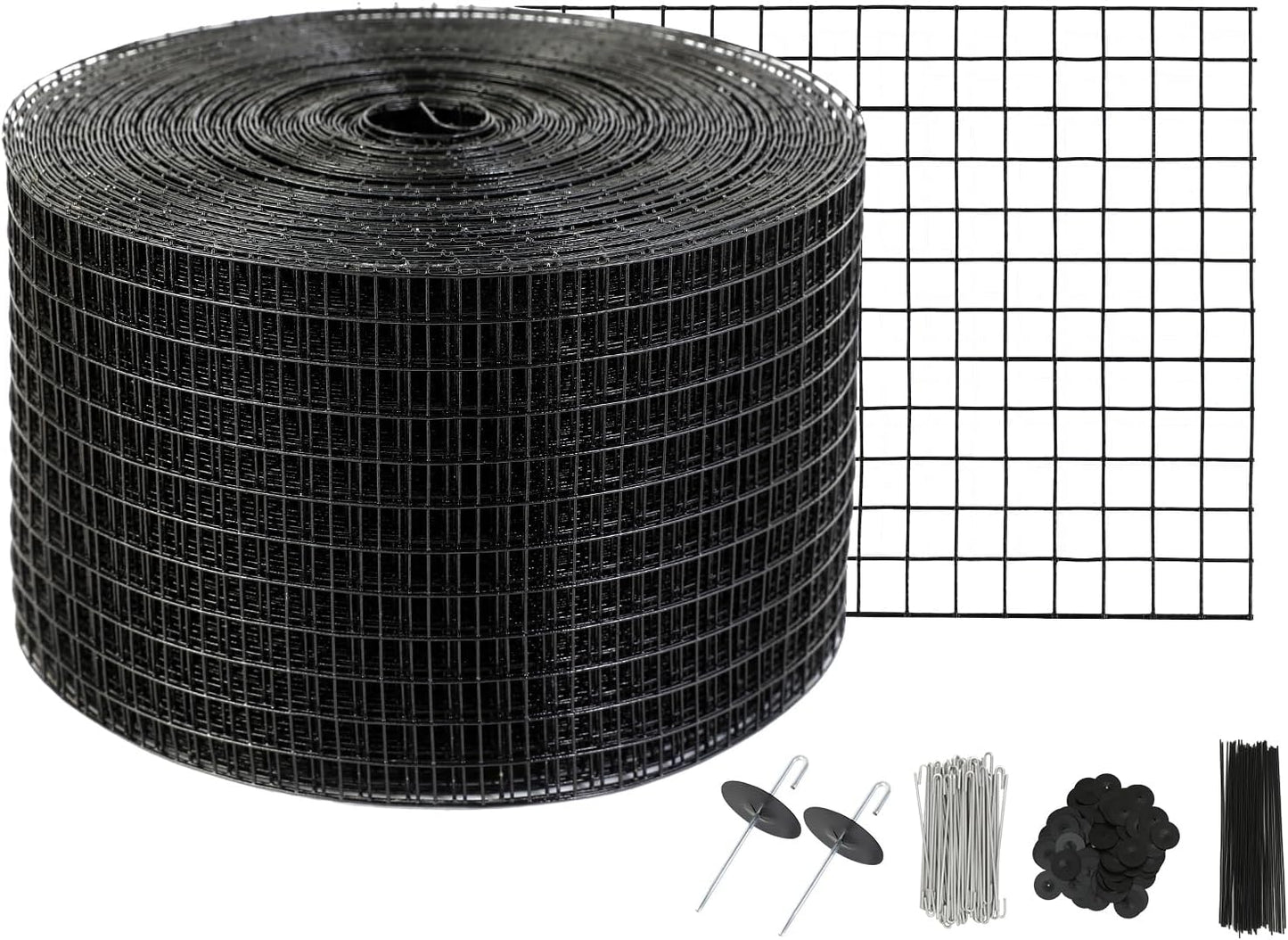 VEVOR Solar Panel Bird Guard 8in x 98ft PVC Coated Mesh Roll