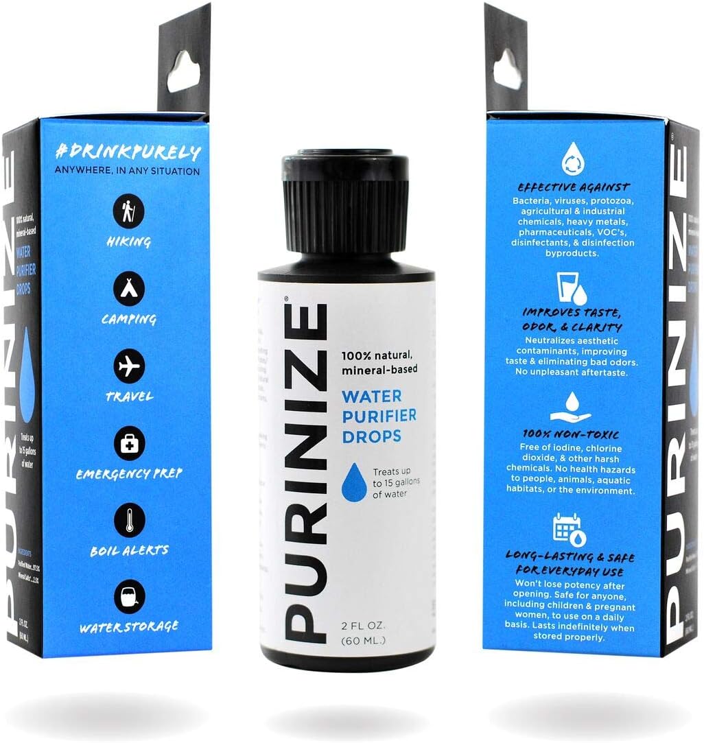 Patented Natural Water Purifier - Chemical-Free Solution