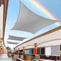 Royal Shade 14ft x 18ft Grey Sun Shade Sail - Custom Size, Heavy Duty