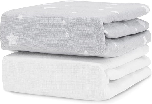 Ultra Breathable Organic Cotton Crib Sheets for Safe Sleep