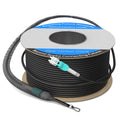150M/492FT OM3/OM4 LC to LC Outdoor Armored Fiber Optic Patch Cable