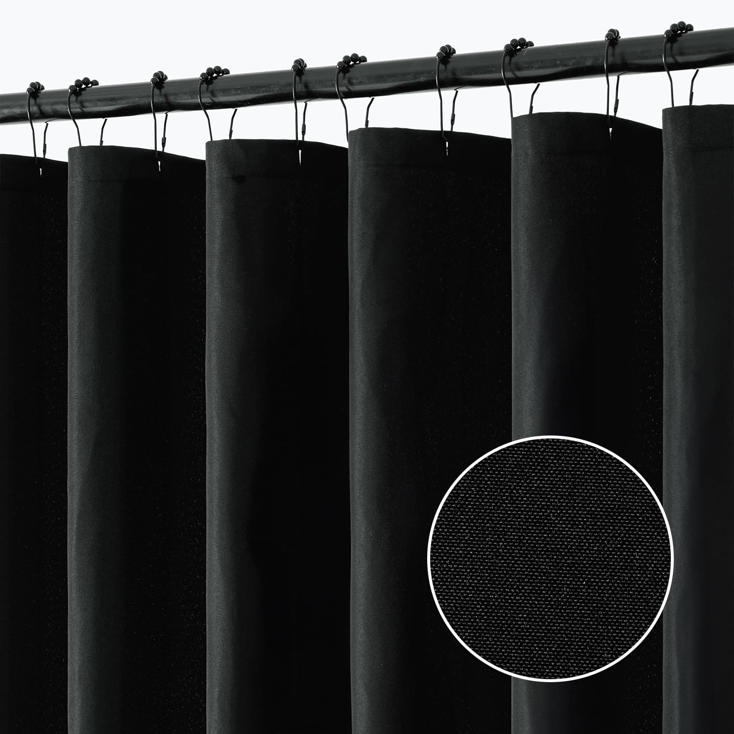 Extra Long Linen Shower Curtain for Maximum Privacy and Style