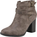 Stylish Women's Chunky High Heel Booties - Perfect for Autumn Wear