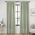 ANRODUO Sage Green Room Darkening Curtains 84 in - Soft Thermal