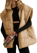 Stylish Winter Puffer Vest for Women by Dokotoo in Oversized Fit