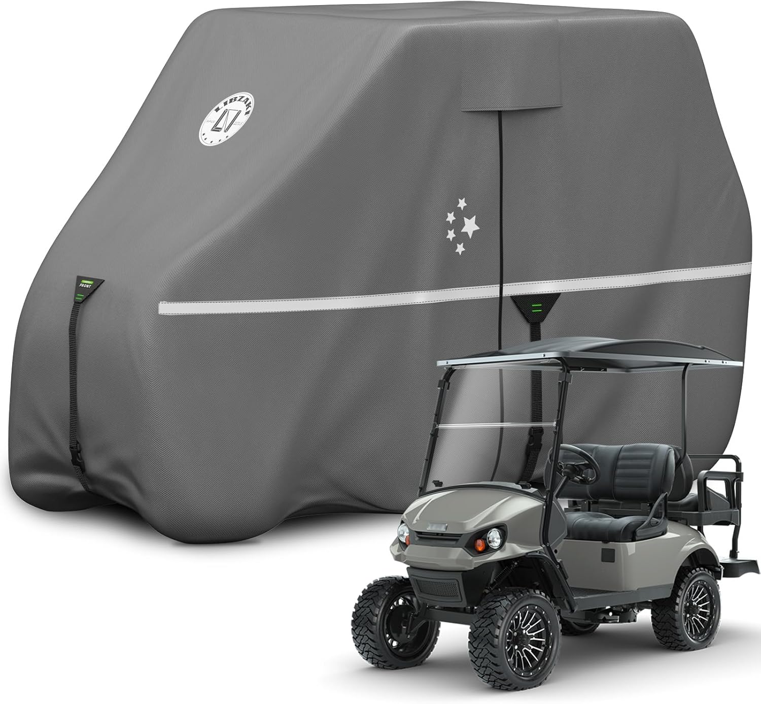 Waterproof Golf Cart Cover for Yamaha, Honda, Club Car, EZGO
