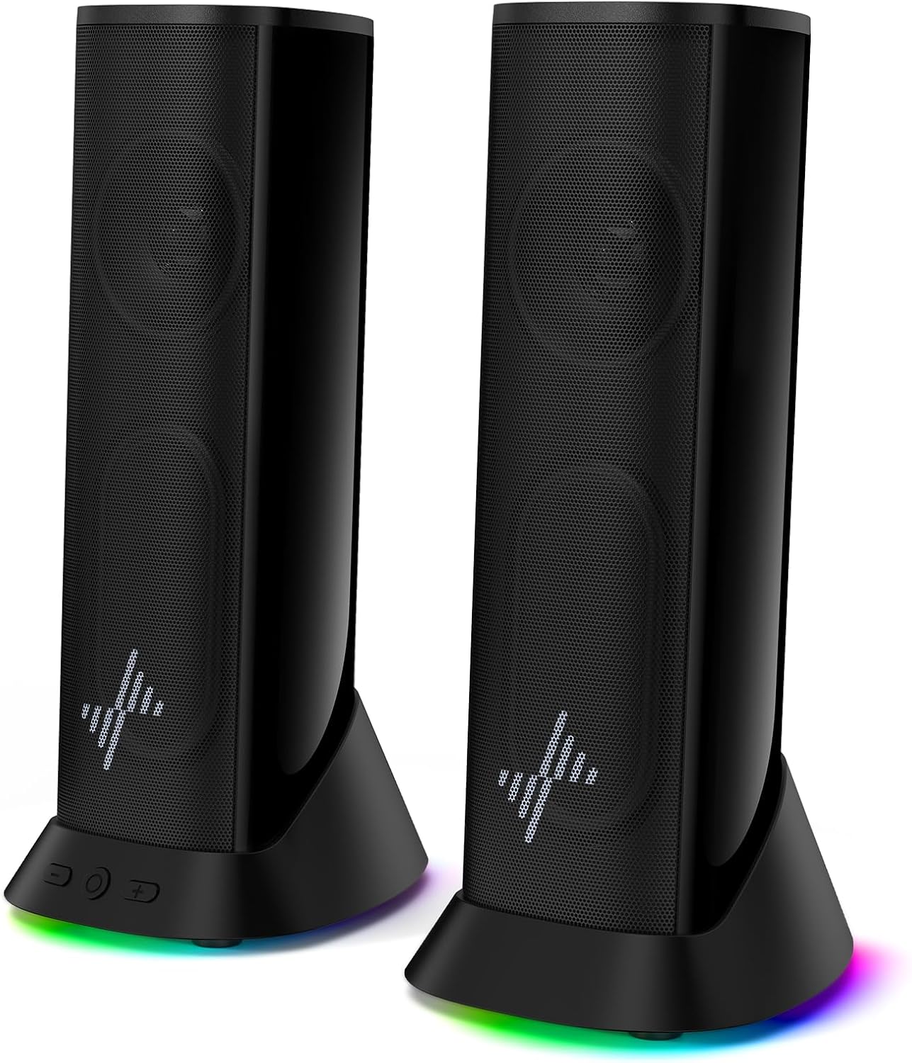 Immerse in Sound: Nylavee LED PC Speakers