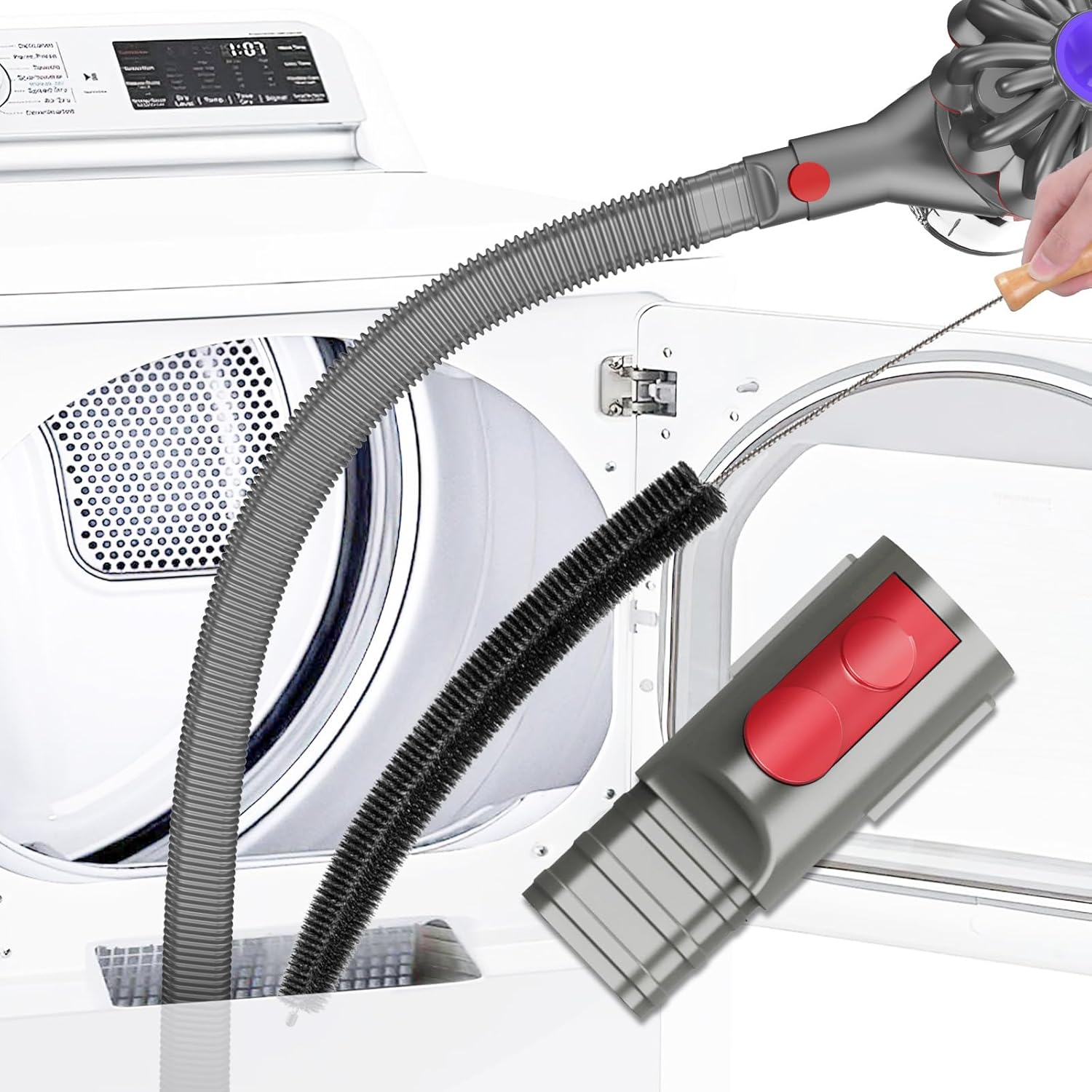 Ultimate Dryer Vent Cleaner Kit by Sealegend