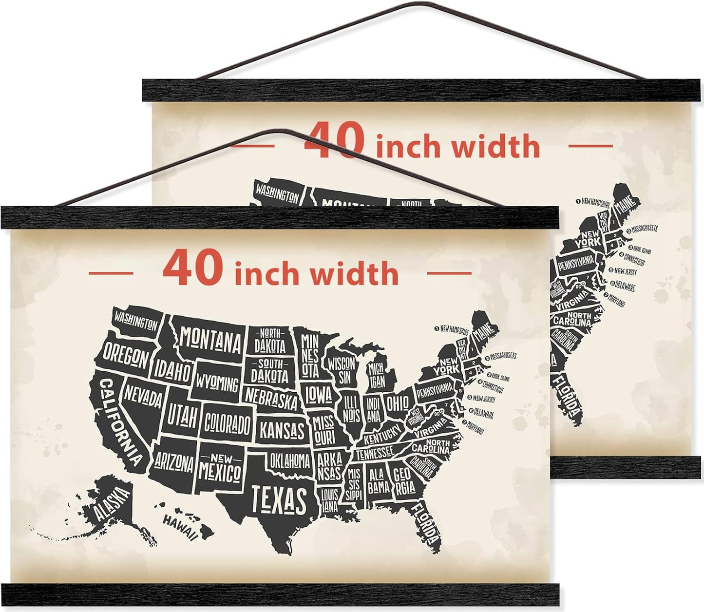 Magnetic Poster Hanger Frame for 40x60 40x50 40x27 Posters