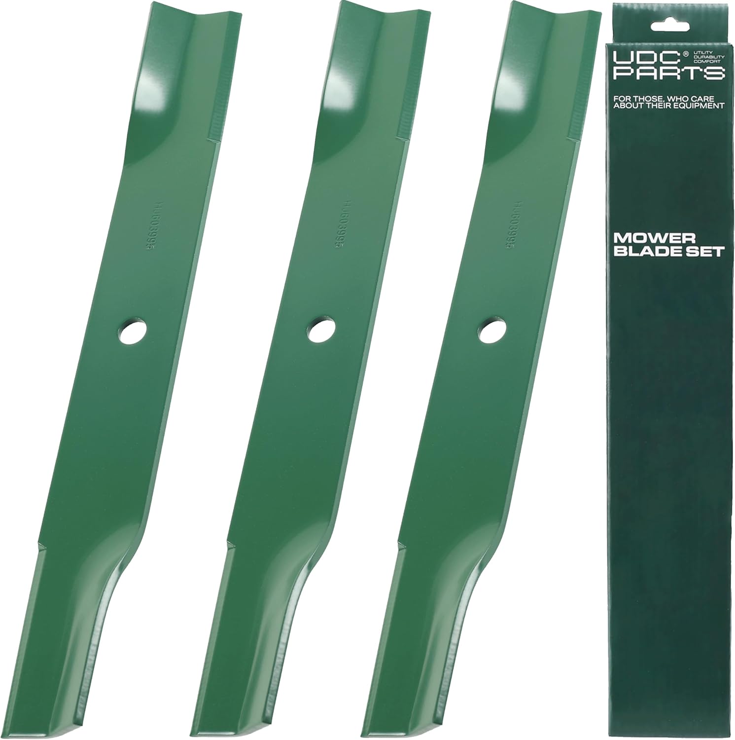 Mower Blades for Hustler Raptor 52 Inch - High Lift Mulching