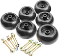 Anti Scalp Deck Wheel Kit 6-Pack - Replacement 5in Deck Wheels