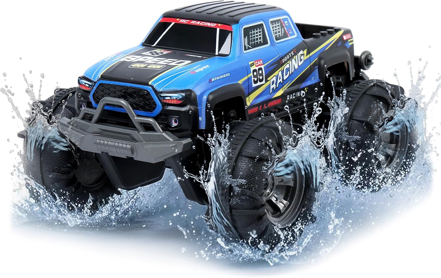 Waterproof Monster Truck Gesture RC Car for All-Terrain Fun