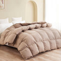 SNOWMAN Premium Down Comforter Queen Size - Heavyweight Winter Warmth