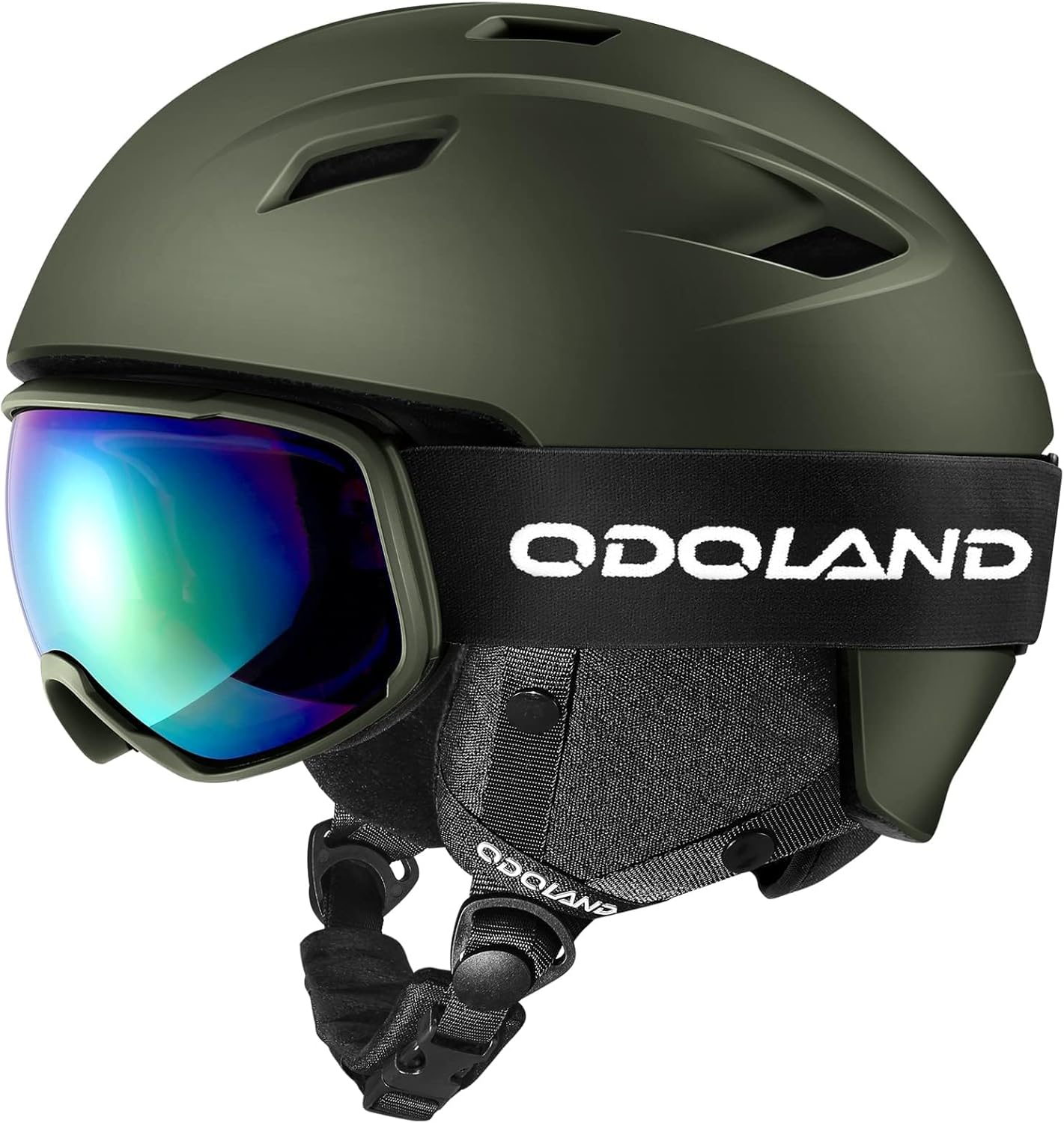 Odoland Ski Helmet & Goggles Set - Ultimate Snow Gear