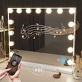 Vanity Mirror with Lights and Bluetooth Speaker - Lighted Makeup