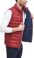Men's Lightweight Packable Puffer Vest - Quilted Nylon Style